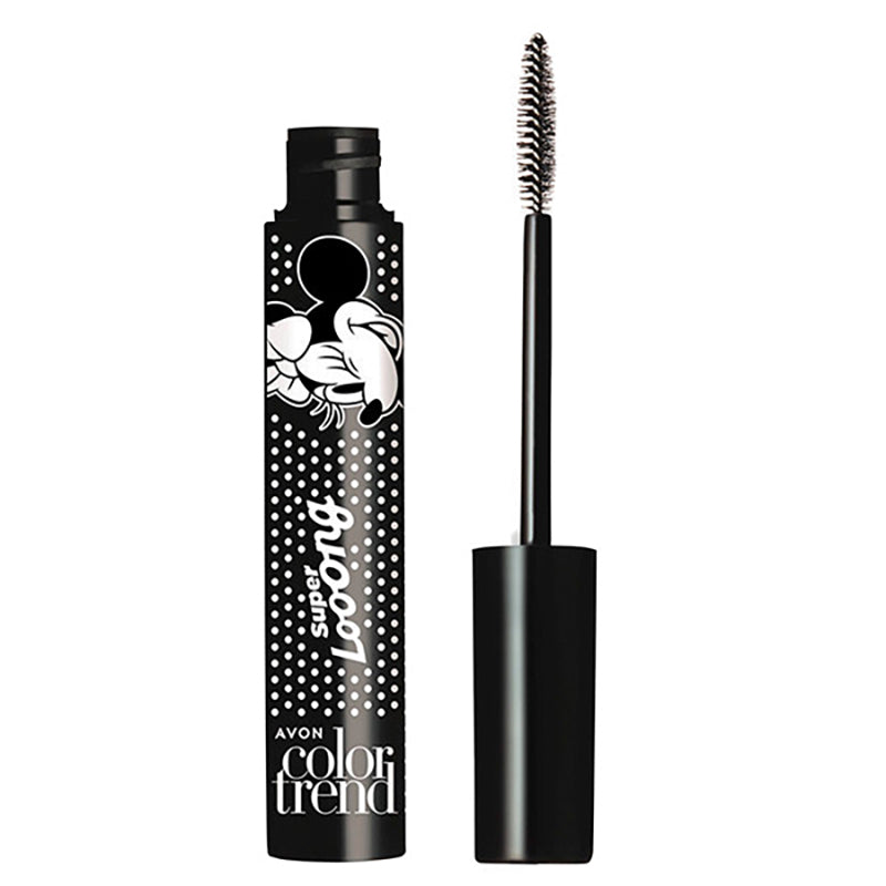 Mascara para Cilios Super Looong Disney Preto Color trend - Avon