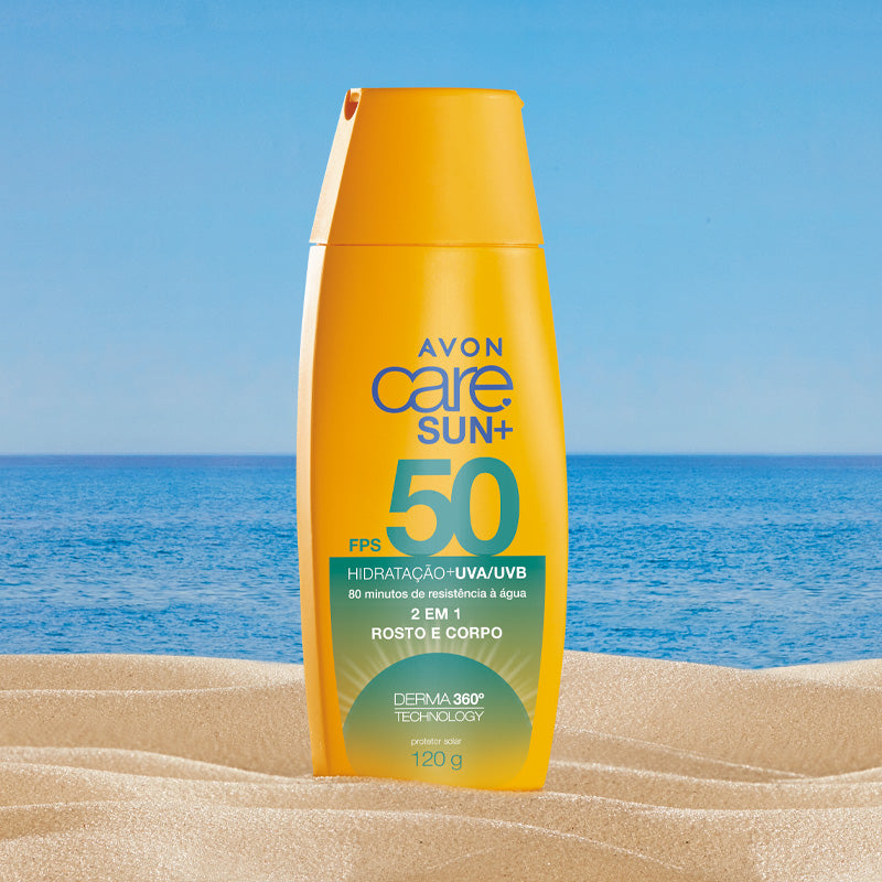 Protetor Solar Care Sun+ FPS 50 120g - Avon