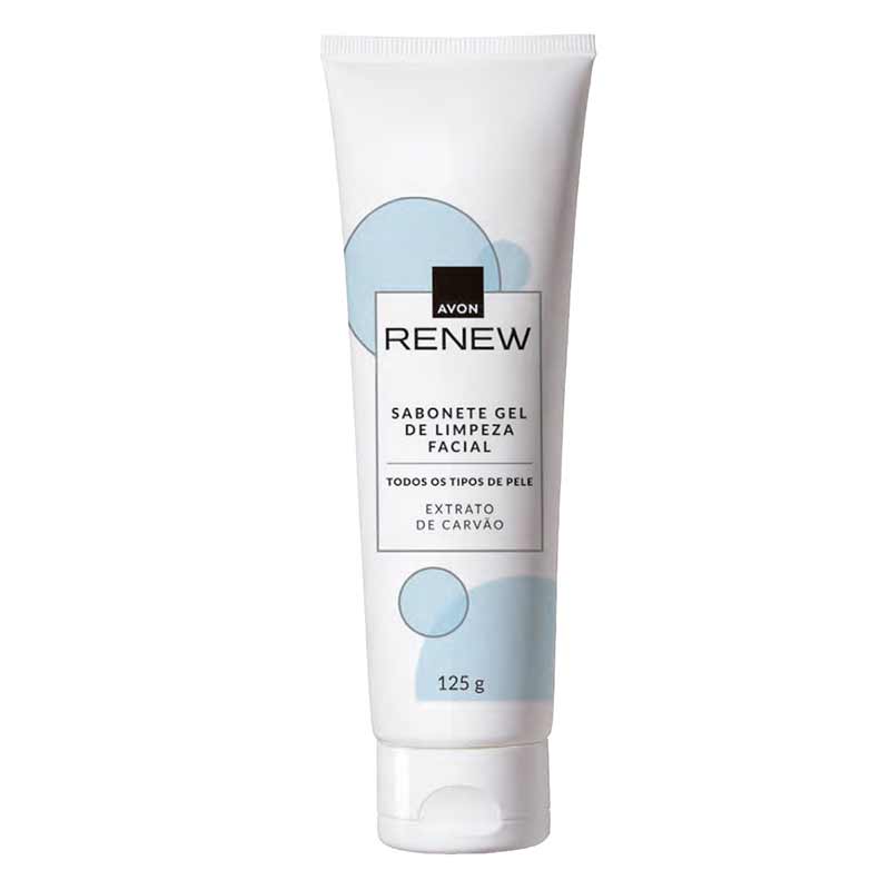 Sabonete Gel de Limpeza Facial Renew 125g - Avon