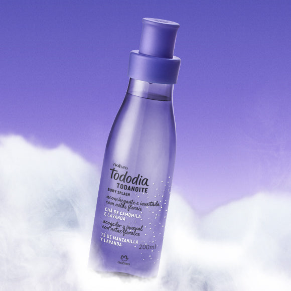 Body Splash Tododia Todanoite Chá de Camomila e lavanda 200 ml - Natura