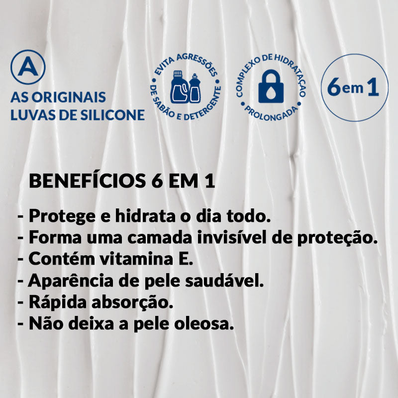 Luvas de Silicone Creme Protetor para Mãos 75g - Avon