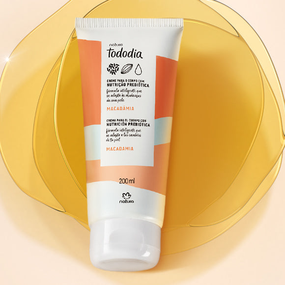Creme Desodorante Nutritivo para o Corpo Tododia Macadâmia 200ml - Natura