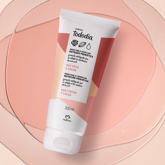 Creme Desodorante Nutritivo para o Corpo Tododia Noz Pecã e Cacau 200ml Natura