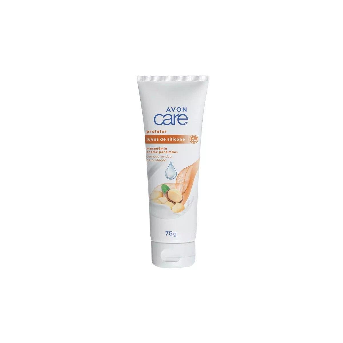Luvas de Silicone Creme Protetor para Mãos Macadâmia 75g - Avon