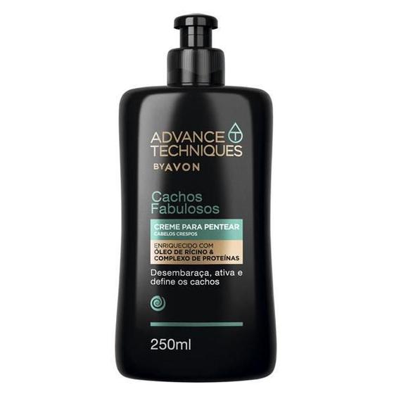 Creme para Pentear Cachos Fabulosos Advance Techniques 250ml - Avon