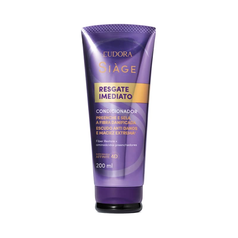 Combo Siàge Resgate Imediato: Shampoo 250ml + Condicionador 200ml