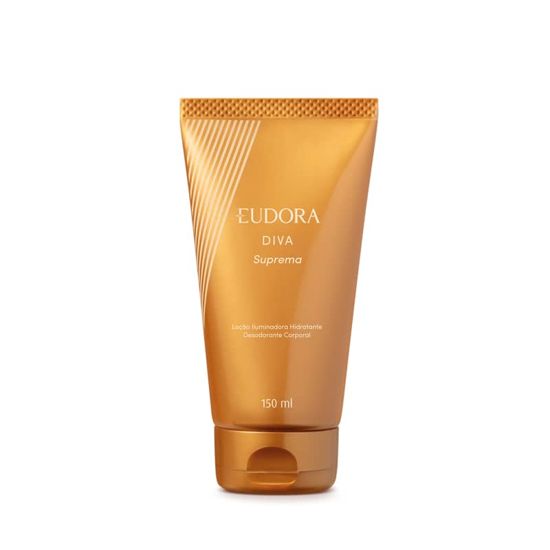Loção Iluminadora Hidratante Corporal Diva Suprema 150ml - Eudora