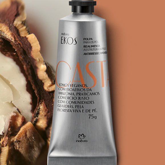 Polpa Hidratante para os Pés Ekos Castanha 75g -Natura