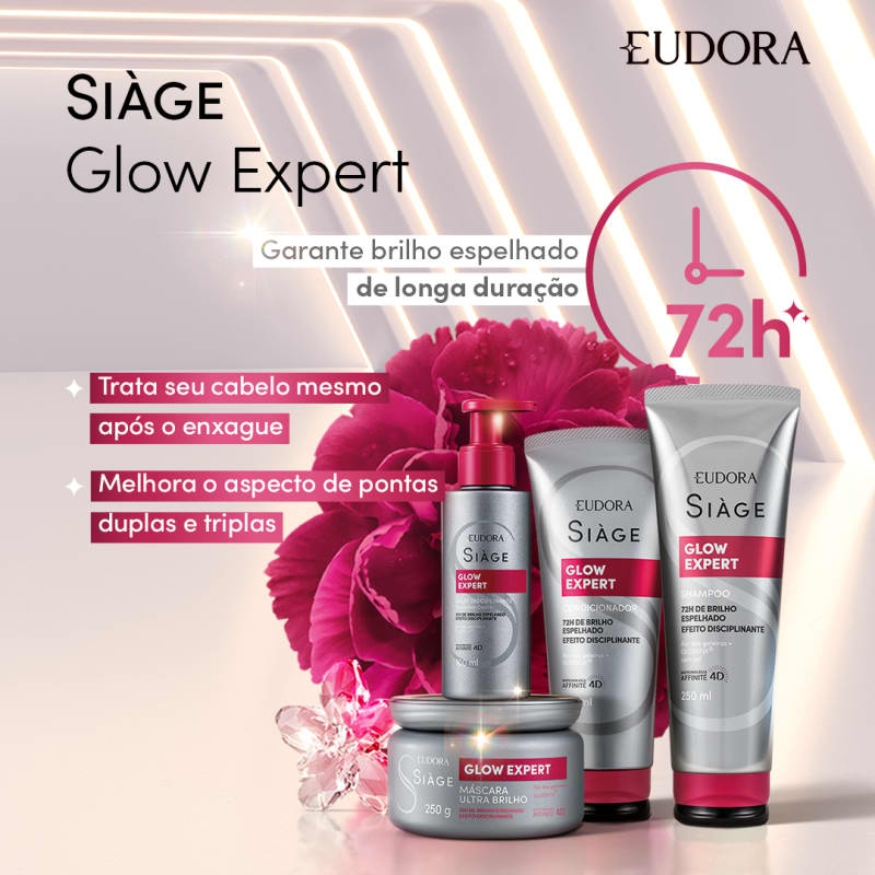 Combo Siàge Glow Expert Shamp + Cond + Balm