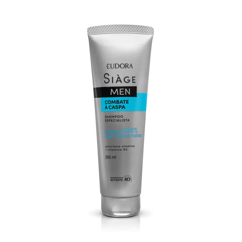 Shampoo Siàge Men Combate à Caspa 250ml - Eudora