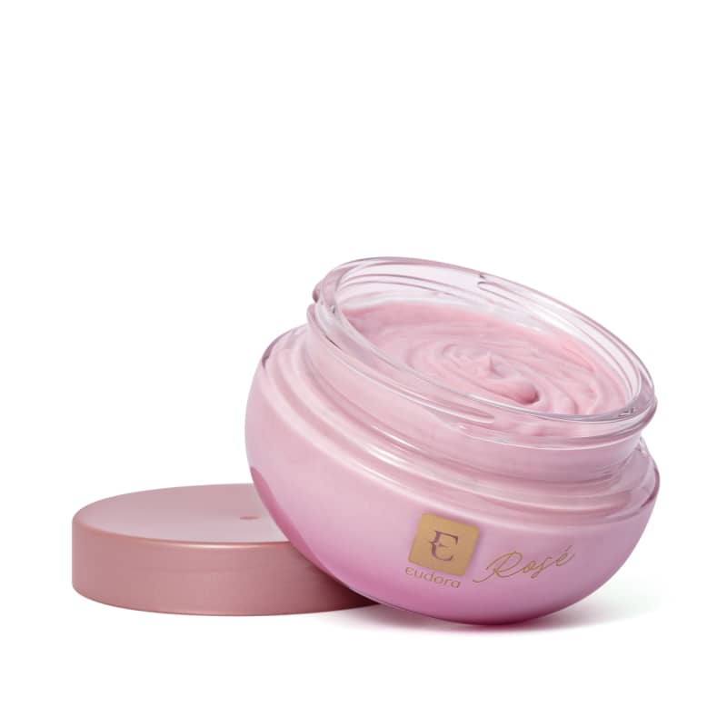 Creme Acetinado Desodorante Hidratante Corporal Eudora Rosé 250g - Eudora