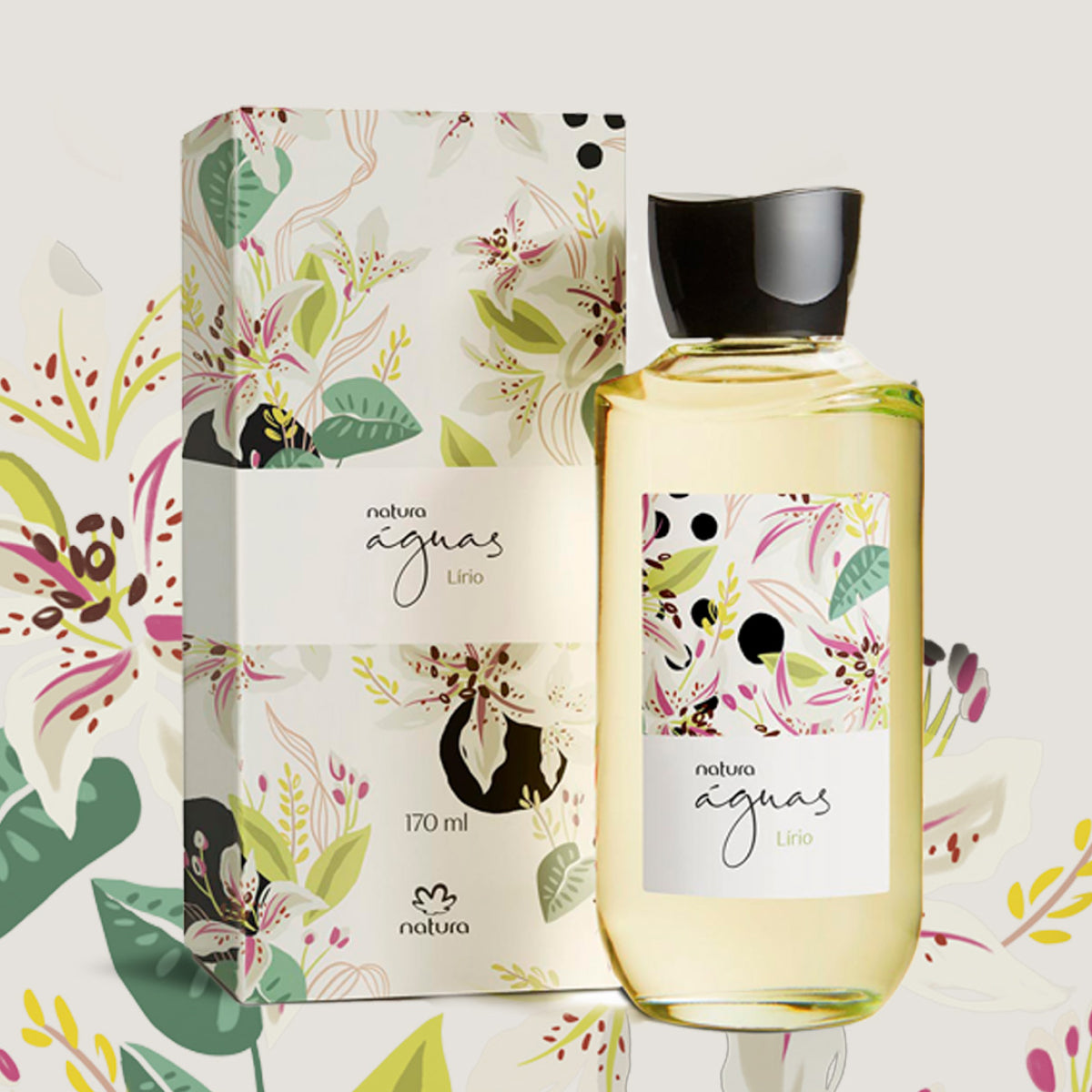 Águas Lírio Feminino 170ml - Natura