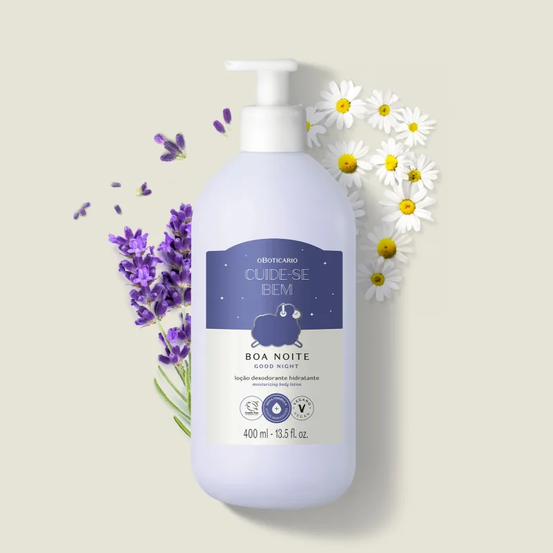 Loção Hidratante Corporal Cuide-se Bem Boa Noite 400ml - oBoticário