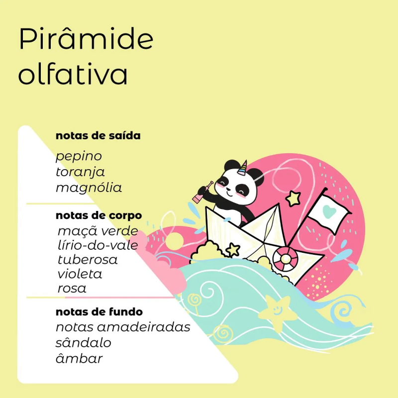 Body Splash Deo Colônia Infantil Ondas de Aventura 200ml