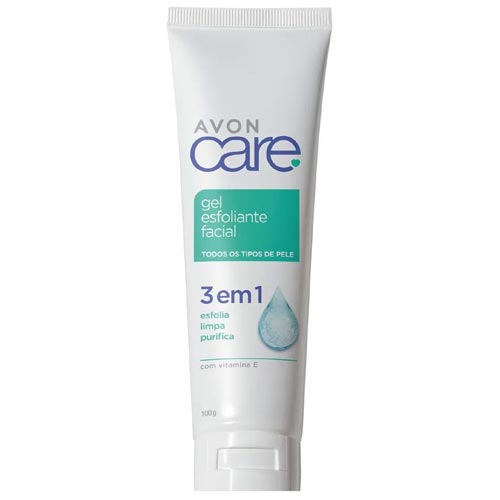 Gel Esfoliante Facial 3 em 1 Care - Avon