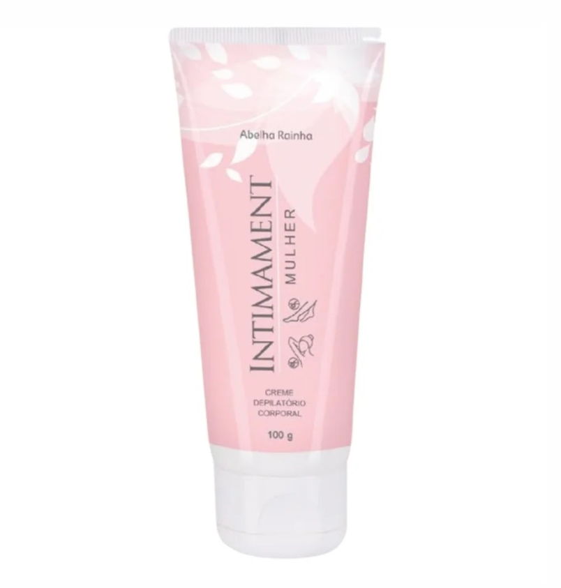 Intimament Mulher Creme Depilatorio Corporal 100 G - Abelha Rainha
