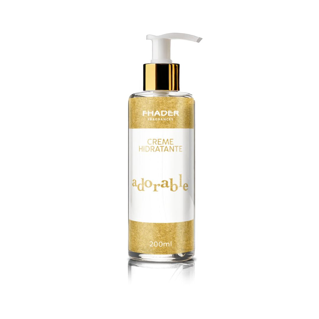 Combo Colonia Fhader 100ml + Body Splash Fhader 200ml + Creme Hidratante Fhader 200ml Adorable