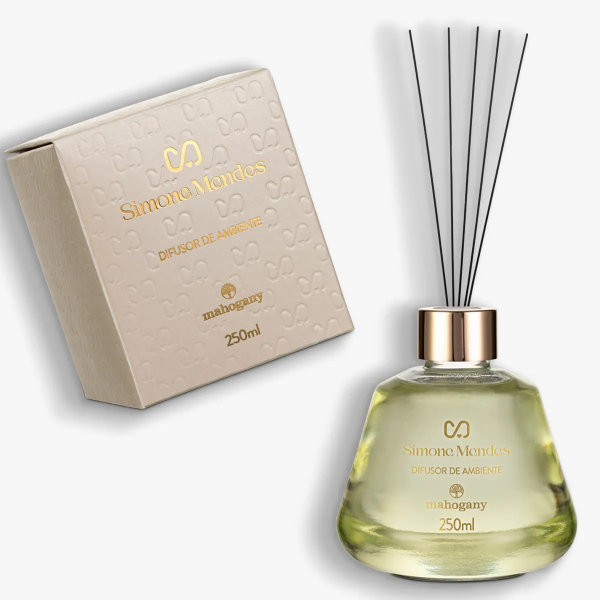 Difusor de Ambiente Simone Mendes 250ml - Mahogany