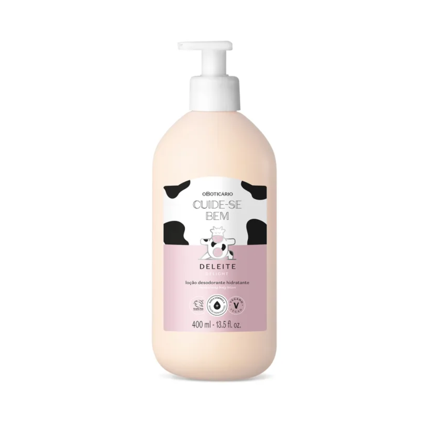 Kit Cuide-se Bem Deleite (Hidratante 400ml + Body Splash 200ml)