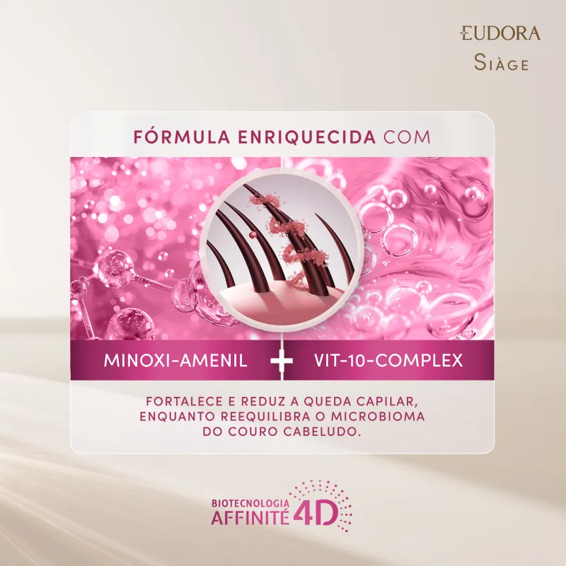 Dermo Hair Máscara Capilar Resistência Antiqueda Siage 250g