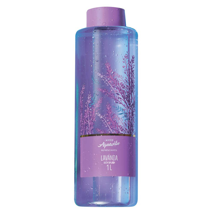 Colônia Aquavibe Refrescantes Body Splash 1 Litro - Avon