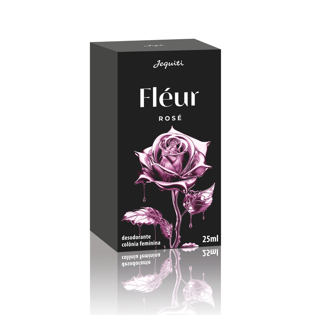 Fléur Rosé Desodorante Colônia Feminina 25 ml - Jequiti