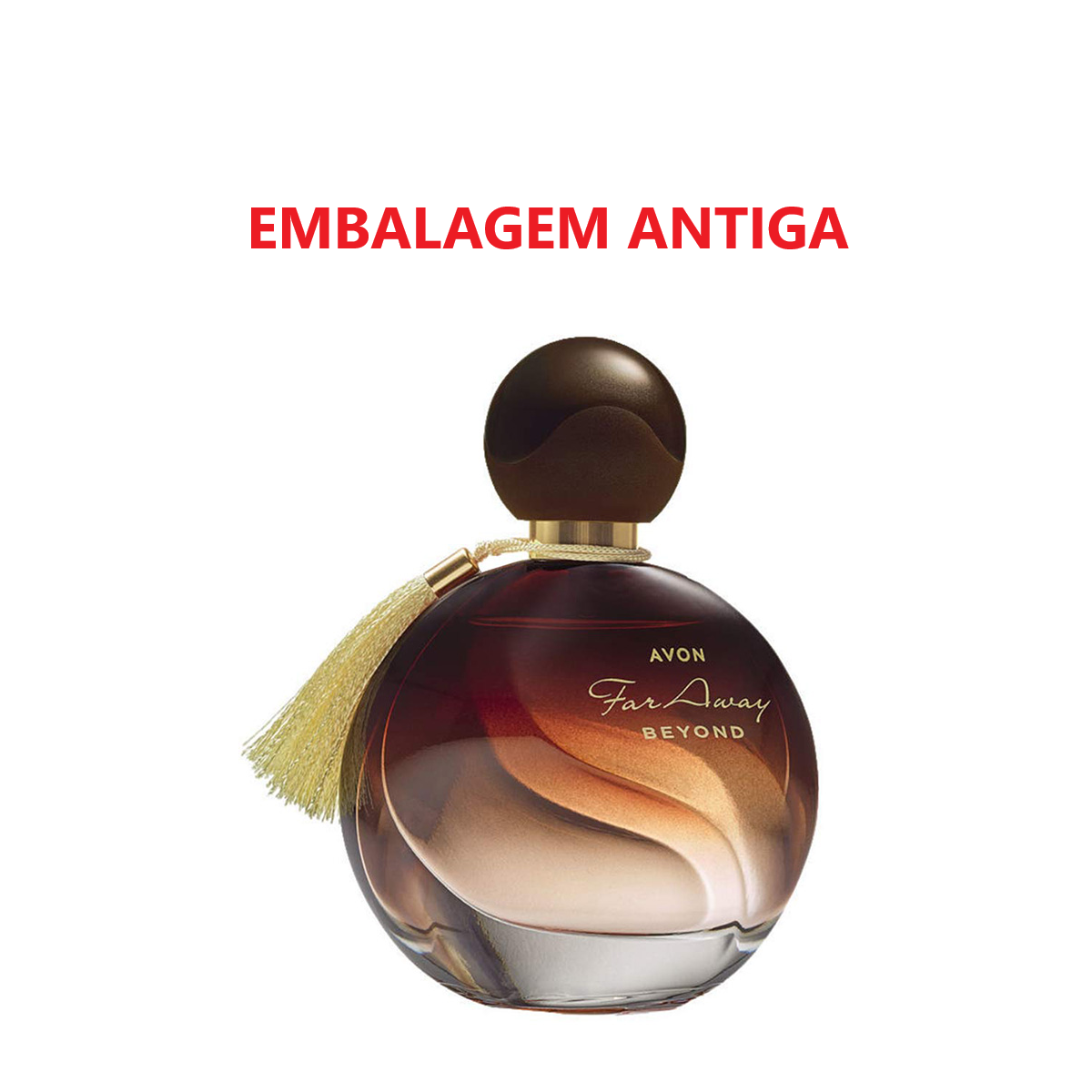 Far Away Beyond Deo Parfum 50ml Avon Embalagem Retrô