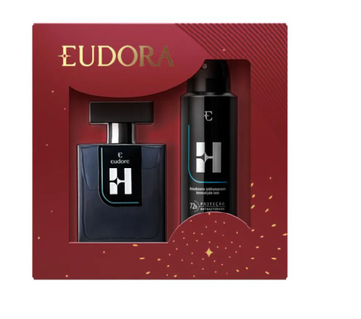 Kit Eudora H Desodorante Colônia + Desodorante Antitranspirante Aerossol - Eudora