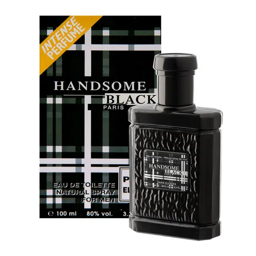 Handsome Black Eau de Toilette Masculino - Paris Elysees