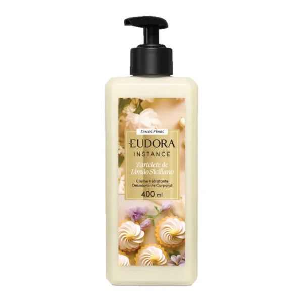 Creme Hidratante Corporal Instance Tartelete de Limão Siciliano 400ml