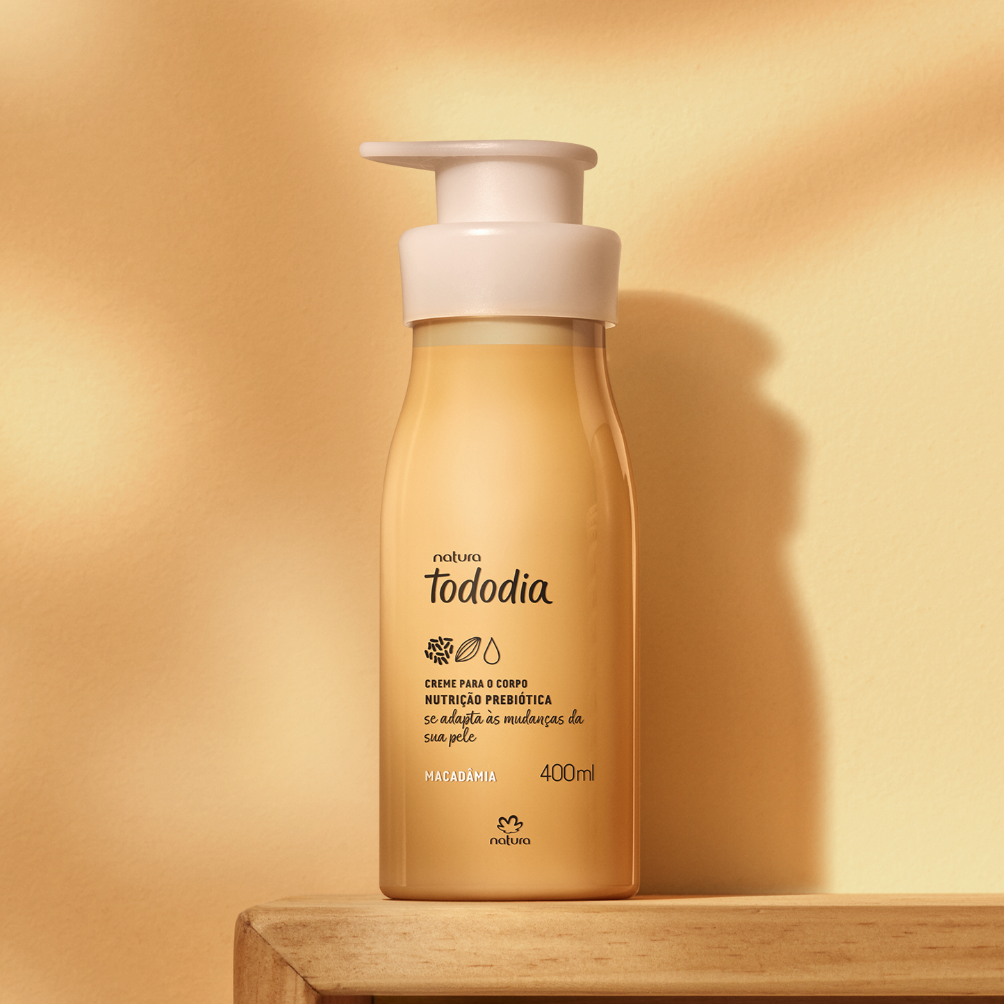 Creme Nutritivo para o Corpo Tododia Macadâmia 400ml - Natura
