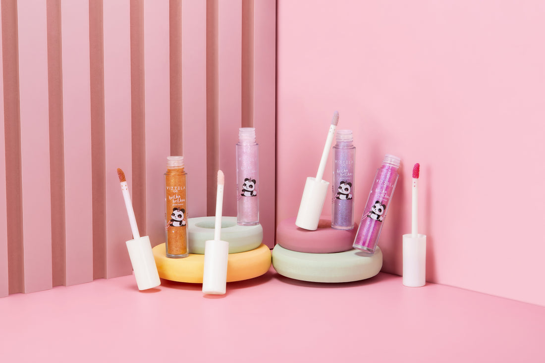 Gloss Infantil Brilha Brilha 3ml - Vizzela
