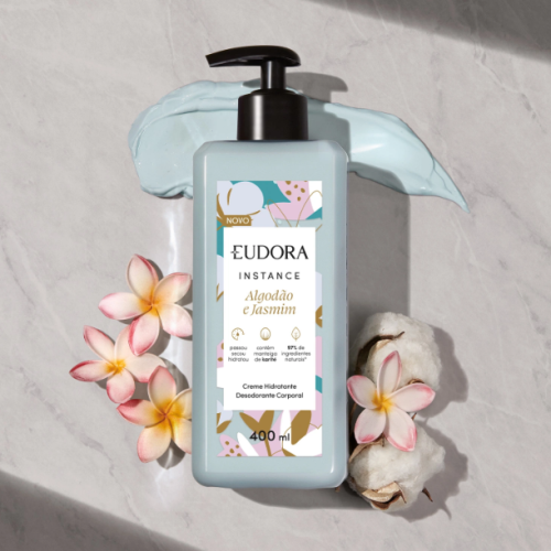 Hidratante Desodorante Algodão e Jasmim Instance 400ml