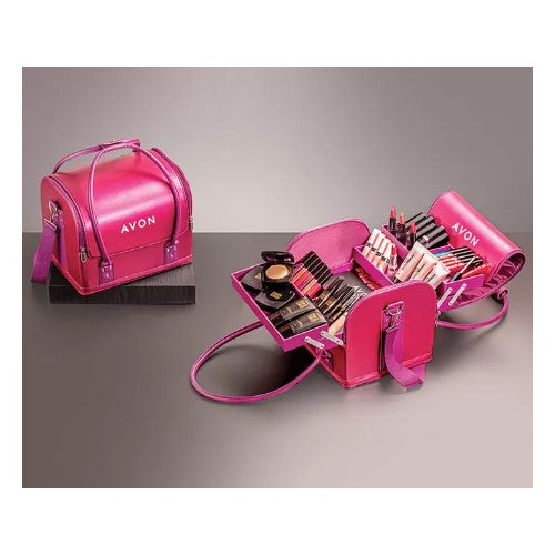 Maleta de Maquiagem Pink e Roxo