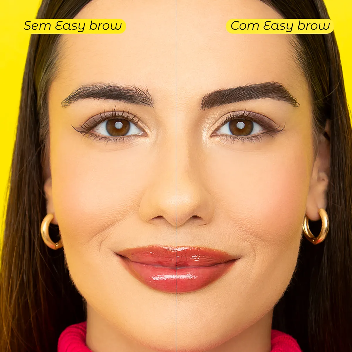 Máscara Para Sobrancelhas com Cor Easy Brow 3g - Vizzela