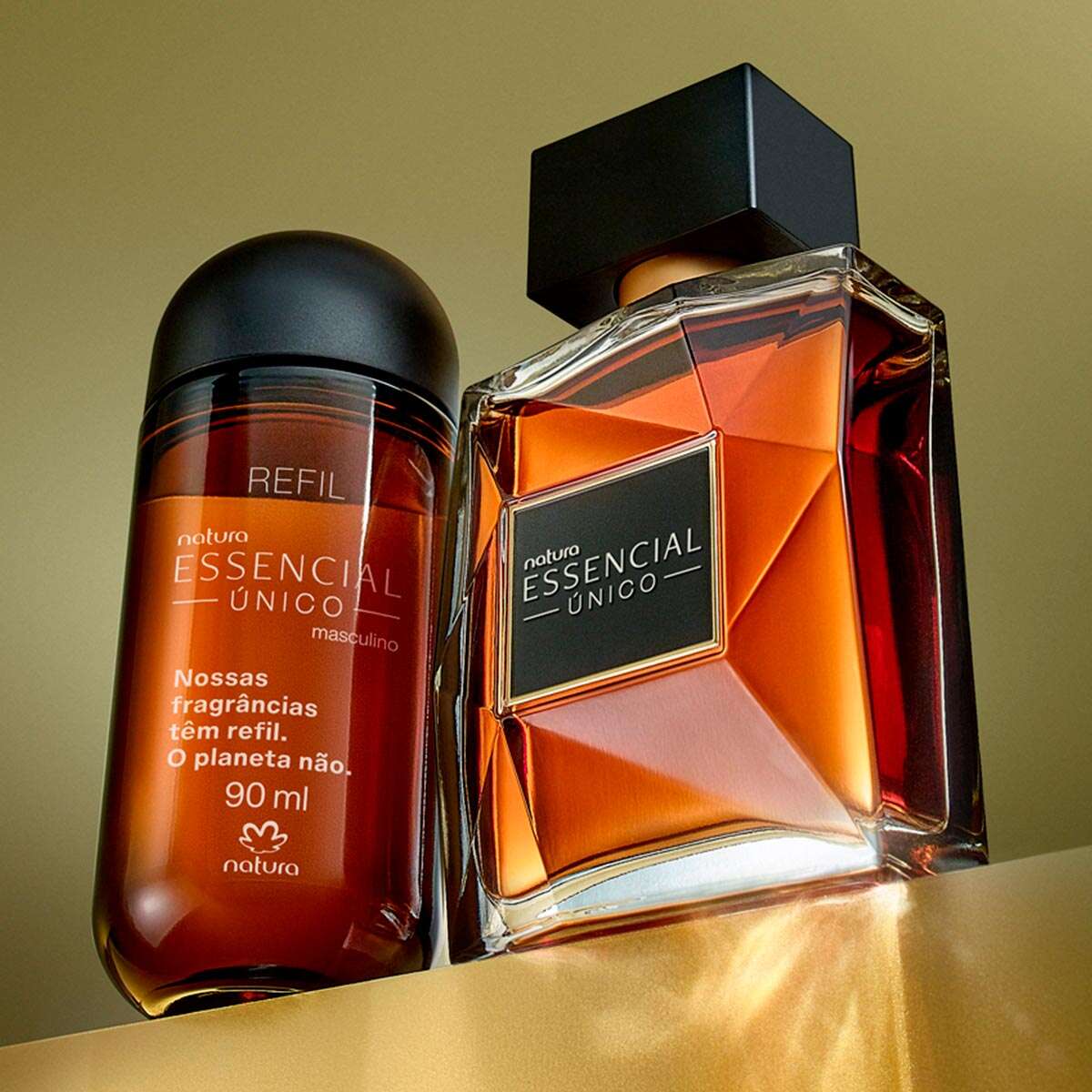 Refil Essencial Único Masculino 90 ml - Natura