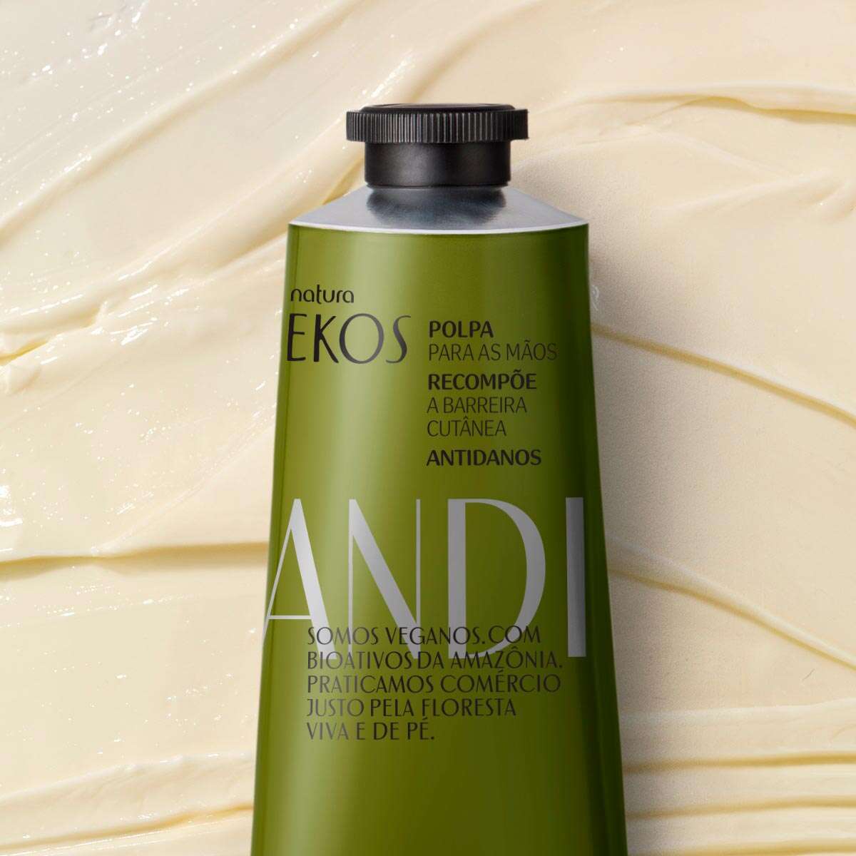 Polpa Hidratante para as Mãos Andiroba Ekos 75g - Natura