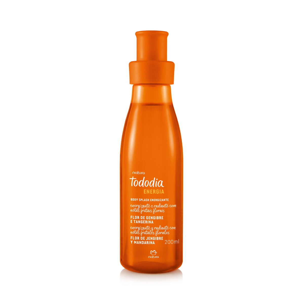 Tododia Flor de Gengibre e Tangerina Body Splash Feminino 200ml Natura