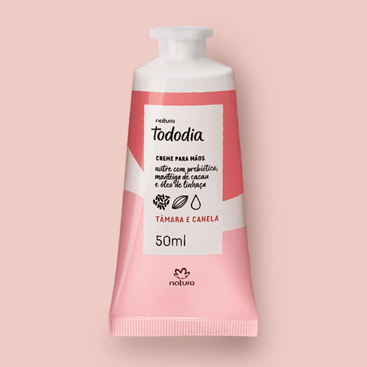 Creme Nutritivo para as Mãos Tâmara e Canela Tododia 50ml - Natura