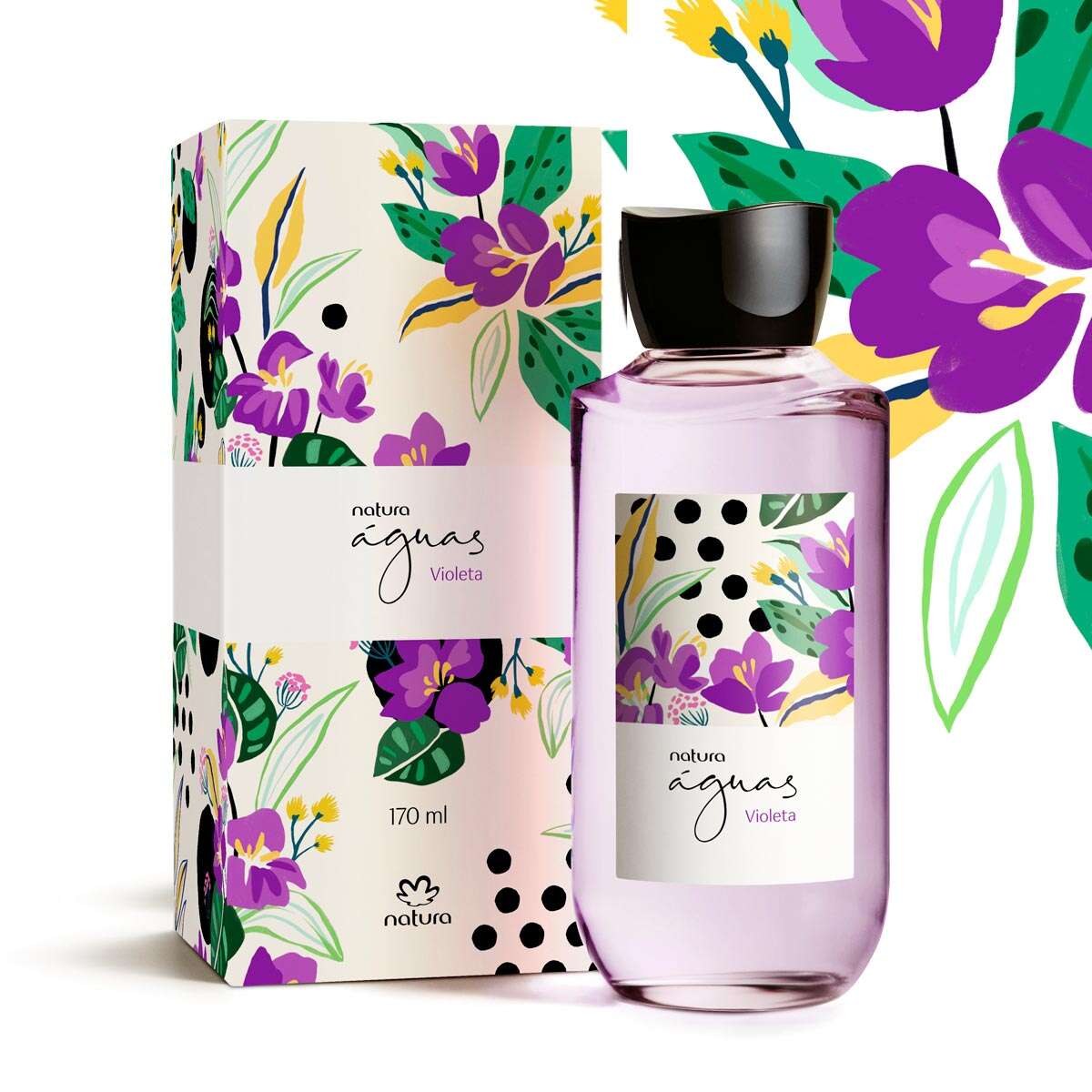 Águas Violeta Feminino 170ml - Natura