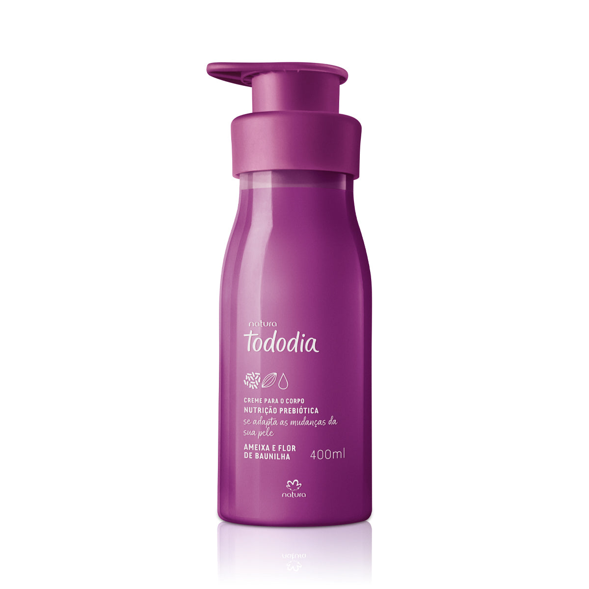Creme Nutritivo para o Corpo Tododia Ameixa e Flor de Baunilha 400ml - Natura