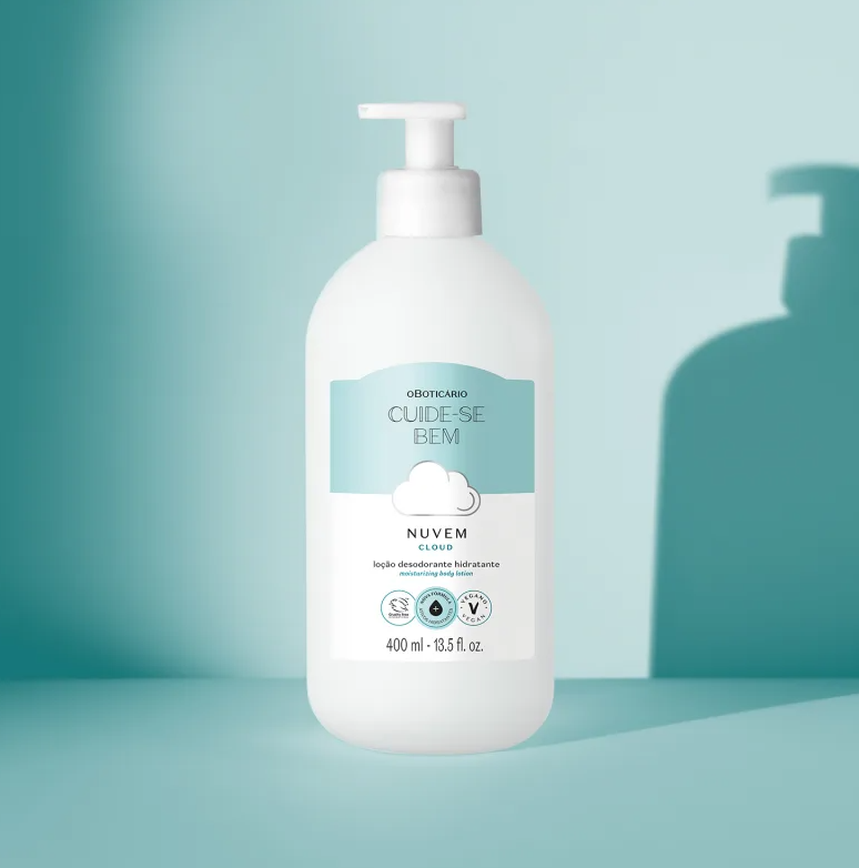 Loção Hidratante corporal Cuide - se Bem Nuvem 400ml - oBoticário