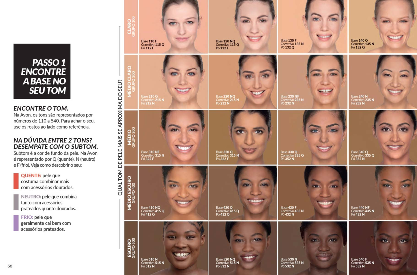 Base em Bastão Matte Real FPS20 6,5g - Avon