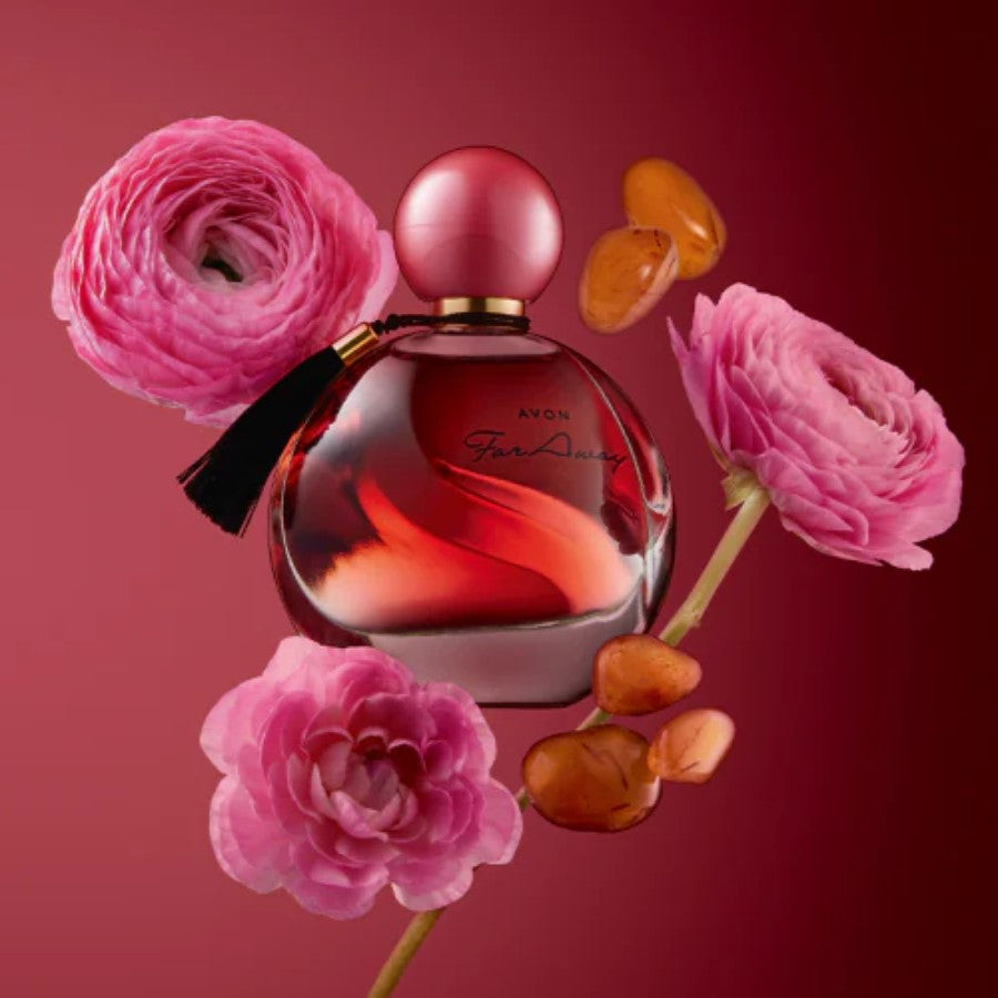 Far Away Original (Tradicional) Deo Parfum 50ml Avon Embalagem Retrô