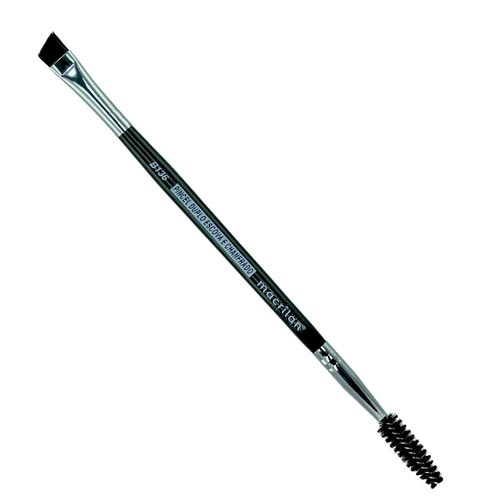 Pincel Duplo Escova e Chanfrado Profissional B136 Linha Black