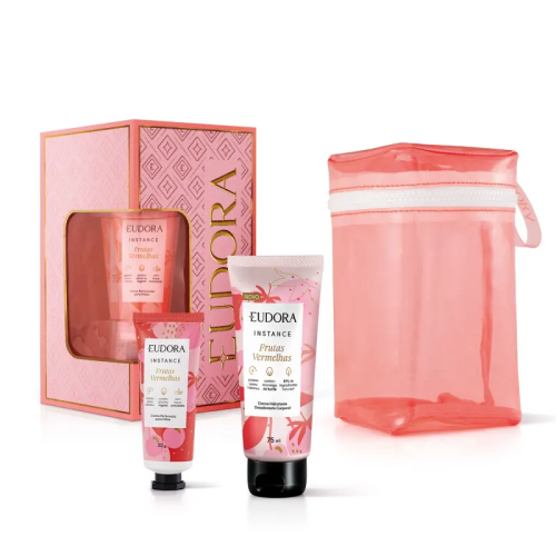 Kit Presente Instance Frutas Vermelhas - Eudora