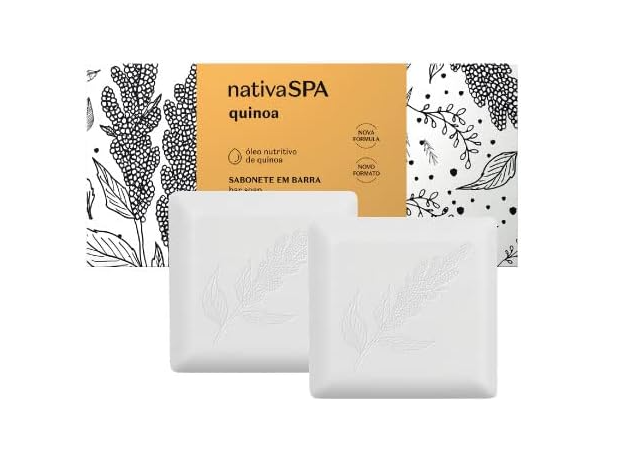 Sabonete em Barra Nativa SPA Quinoa 2 unidades de 90g - oBoticário