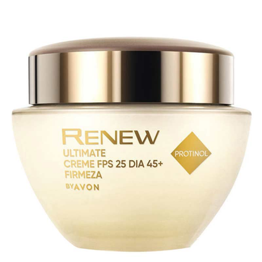 Renew Ultimate Dia Firmeza 45+ Creme Facial Antirrugas FPS 25 com Protinol