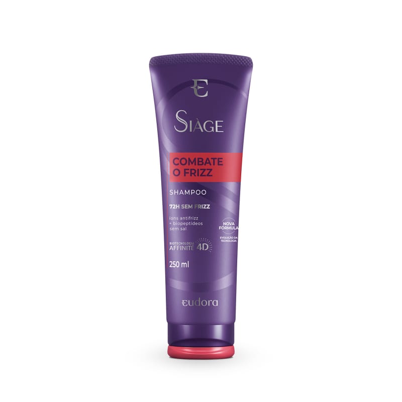 Shampoo Siage Combate o Frizz 250ml - Eudora