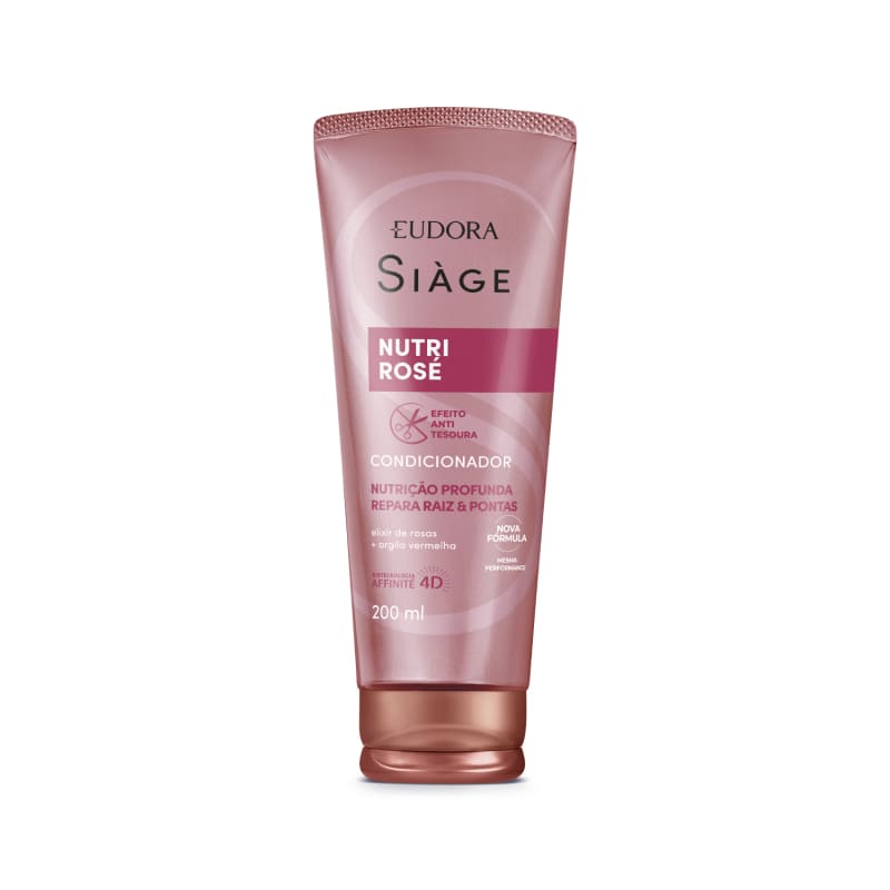 Combo Nutri Rosé Siàge: Shampoo 250ml + Condicionador 200ml